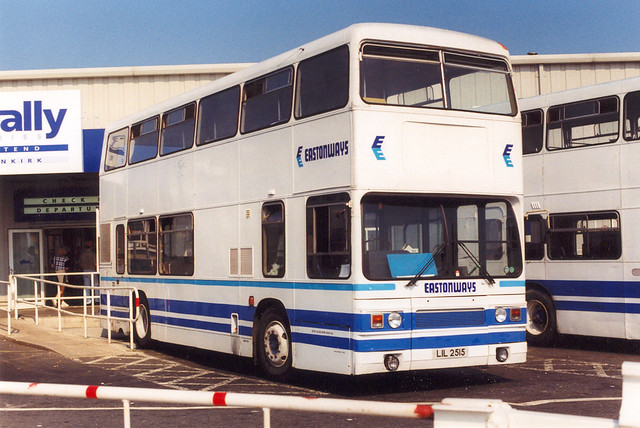 Contract bus in Port of Ramsgate.