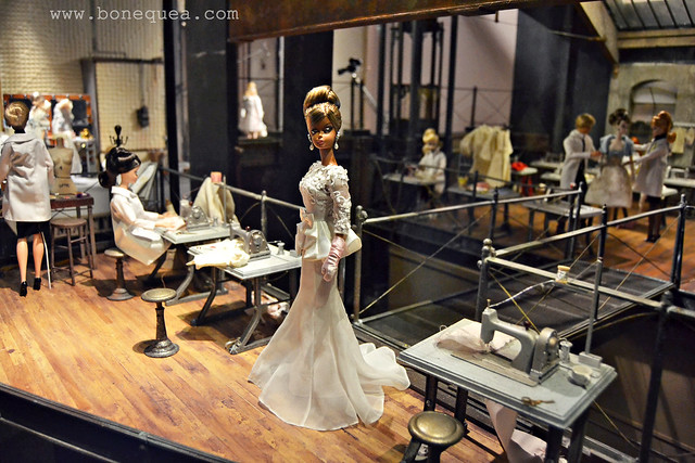 Dioramas de Lars Auvinen en la Exposición de Barbie en el Musée des Arts Décoratifs de París