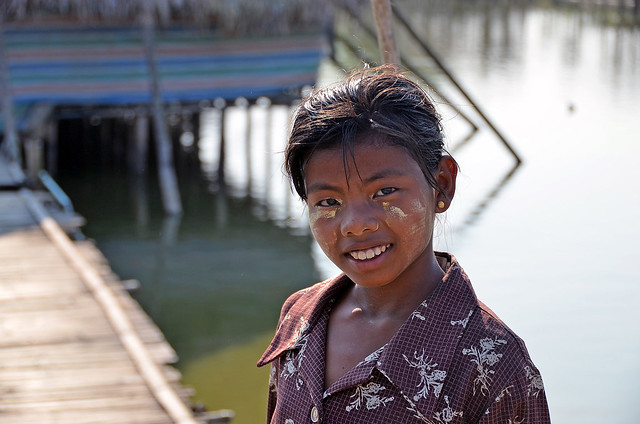 burmese smile