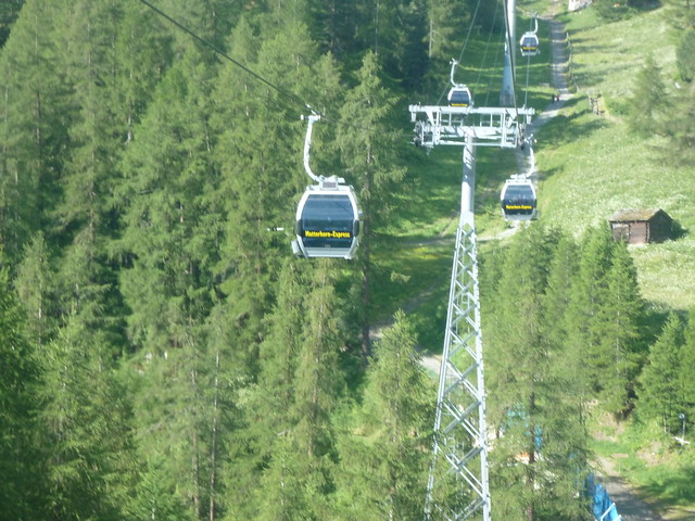 Matterhorn cable car route