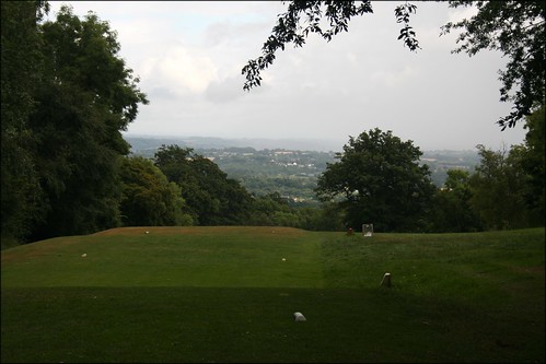 View from the golf course in Beauport Park, near Hastings 
