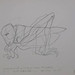 "Gafanhoto!?"./"Grasshopper!?". Pastel sobre papel/Pastel on paper, 2004.