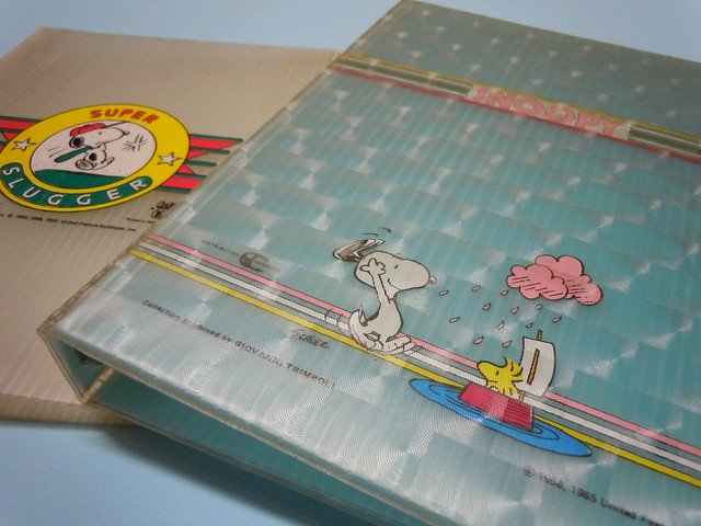 80s Peanuts A5 Ring Binder Notebooks