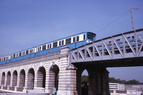JHM-1975-0883 - France, Paris RATP, Mtro, ligne 6, Pont de Bercy