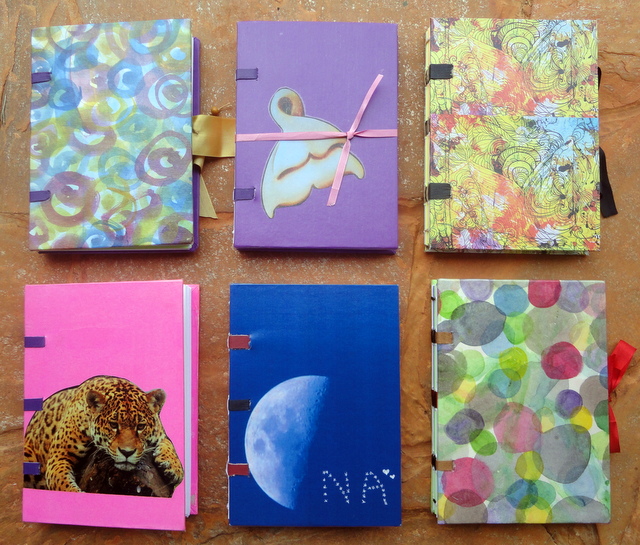 6 handmade sketchbooks/Covers, by Catie - DSC08751