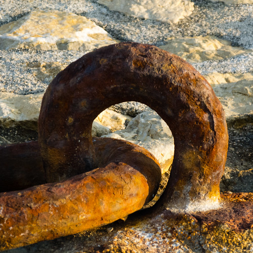 Old mooring rings, Cassis, near Marsailles