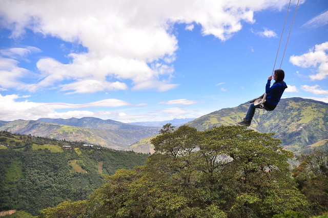 Swing at the End of the World, Baños, Ecuador