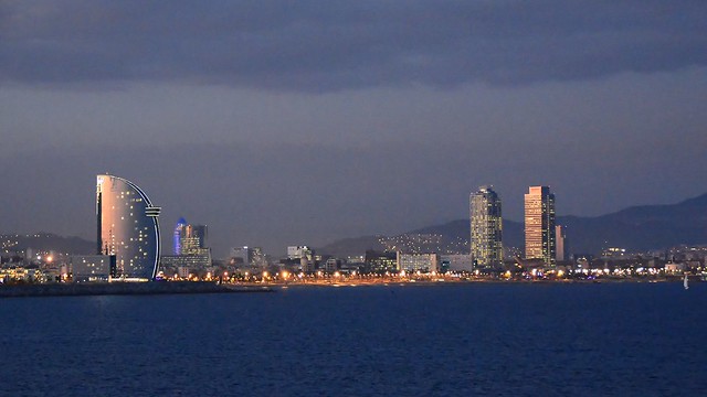 Barcelona's skyline