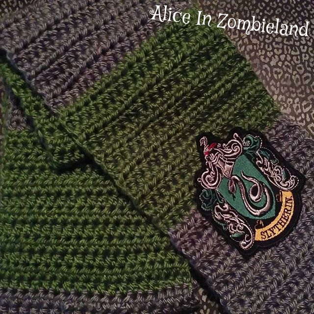 Crochet Hogwarts scarves
