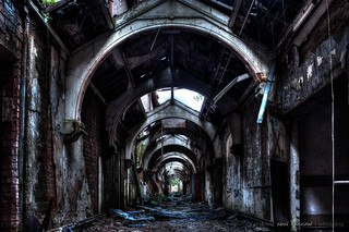 Whittingham Asylum - Old Corridor | by DugieUK
