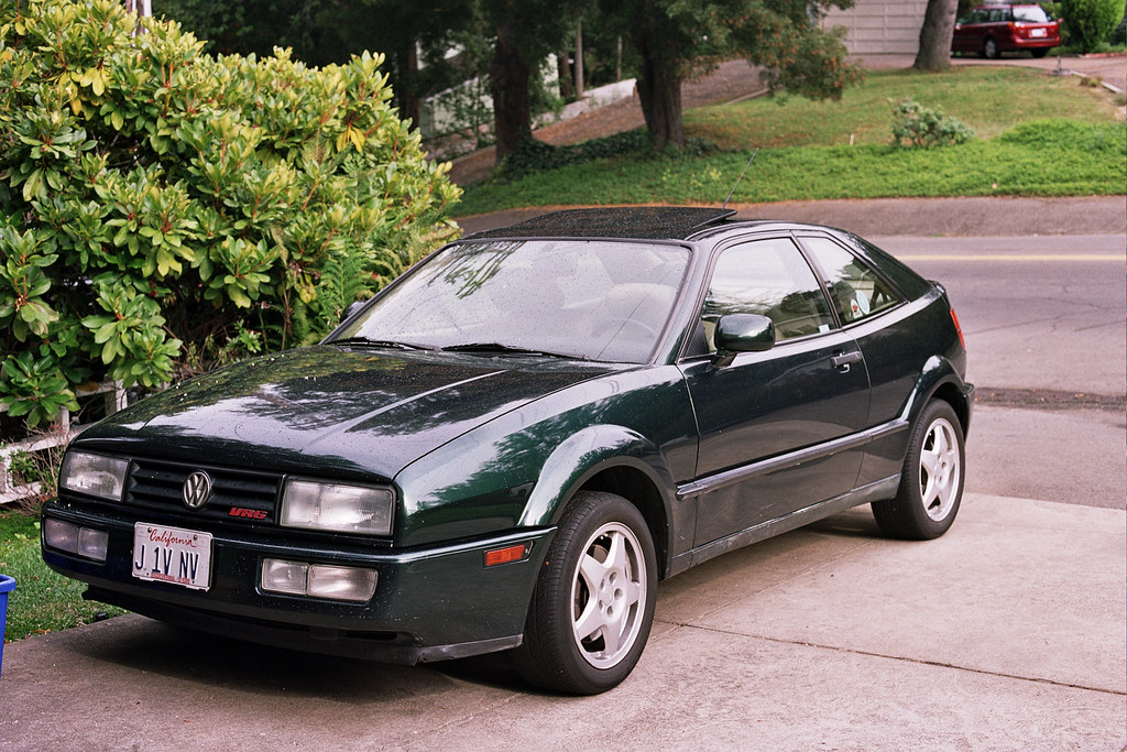 Image of VW Corrado, 1993, VR6, from left fore corner,.