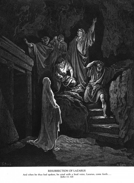 Ressurection of Lazarus - a Dore's Works
