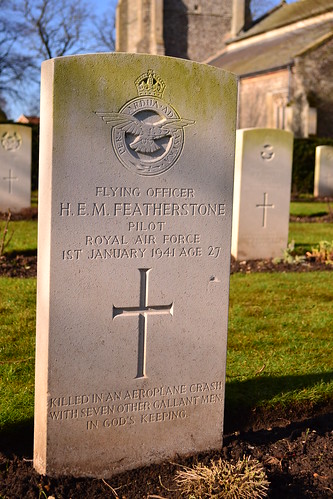 FO Featherstone Killed in crash 1 Jan 1941