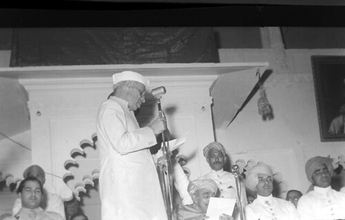 Photo 2944 | The Hon'ble Pandit Jawaharlal Nehru administers… | Flickr