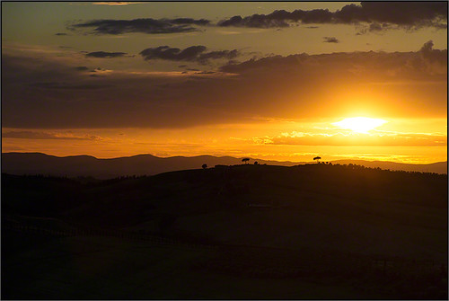 Sunset in Tuscany | by -Dule-