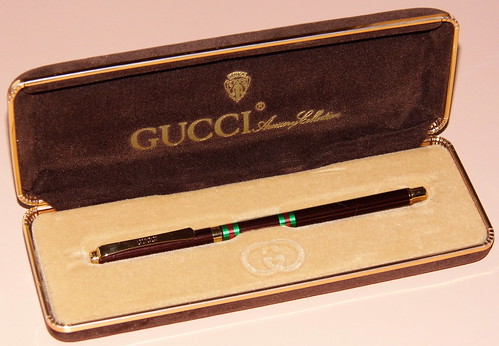 Vintage Gucci Ballpoint Pen, Made In Italy, Circa 1984 | by France1978