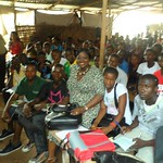 Sensitising a secondary school syndicate at Circular Road Freetown-09