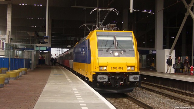 E 186 002 in Breda, The Netherlands