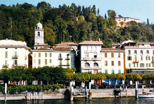 View of Bellagio from Varenna-Menaggio ferry