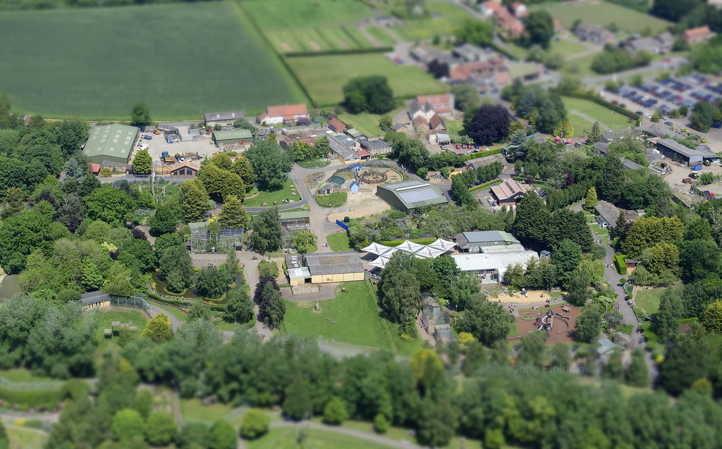 Banham Zoo aerial image | Banham Zoo in Norfolk - 50 acres a… | Flickr