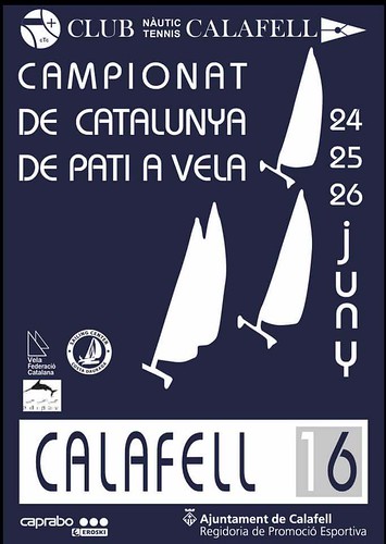 Campionat de Catalunya de patí a vela sènior 2016, Calafell.