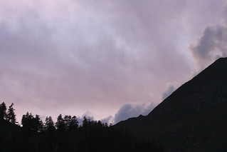 Tramonto in Val Antrona agosto 2013