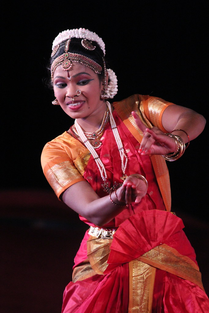 Mamallapuram, Indian Dance Festival, Bharatanatyam dancer | Flickr