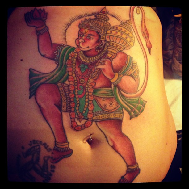 Hanuman tattoo | Hanuman tattoo, Hanuman, Tattoos-nlmtdanang.com.vn