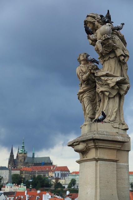 先生，您有事嗎? ~ Czech Prague , 聖 安娜 Sv. Anna  of Karlův most  (查理大橋 ) ~