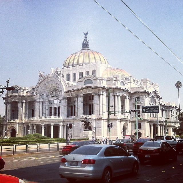 Palacio de Bellas Artes, en la Ciudad de Mexico