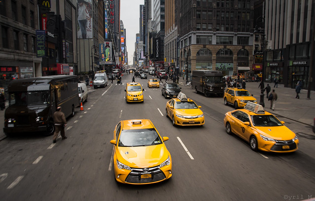 Taxi in New York city