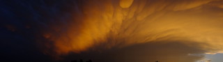 Orange Clouds #3