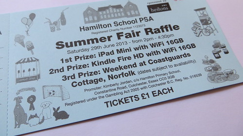 Summer Fair raffle ticket | Howard Lake | Flickr