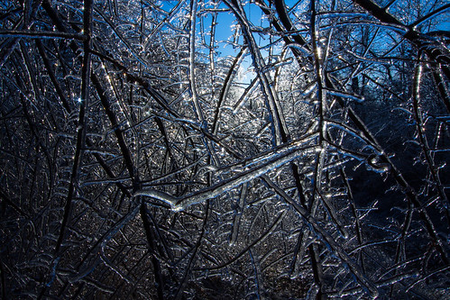 sun ice icestorm icicle