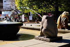 The fountain in Ueno Park : 上野公園の噴水