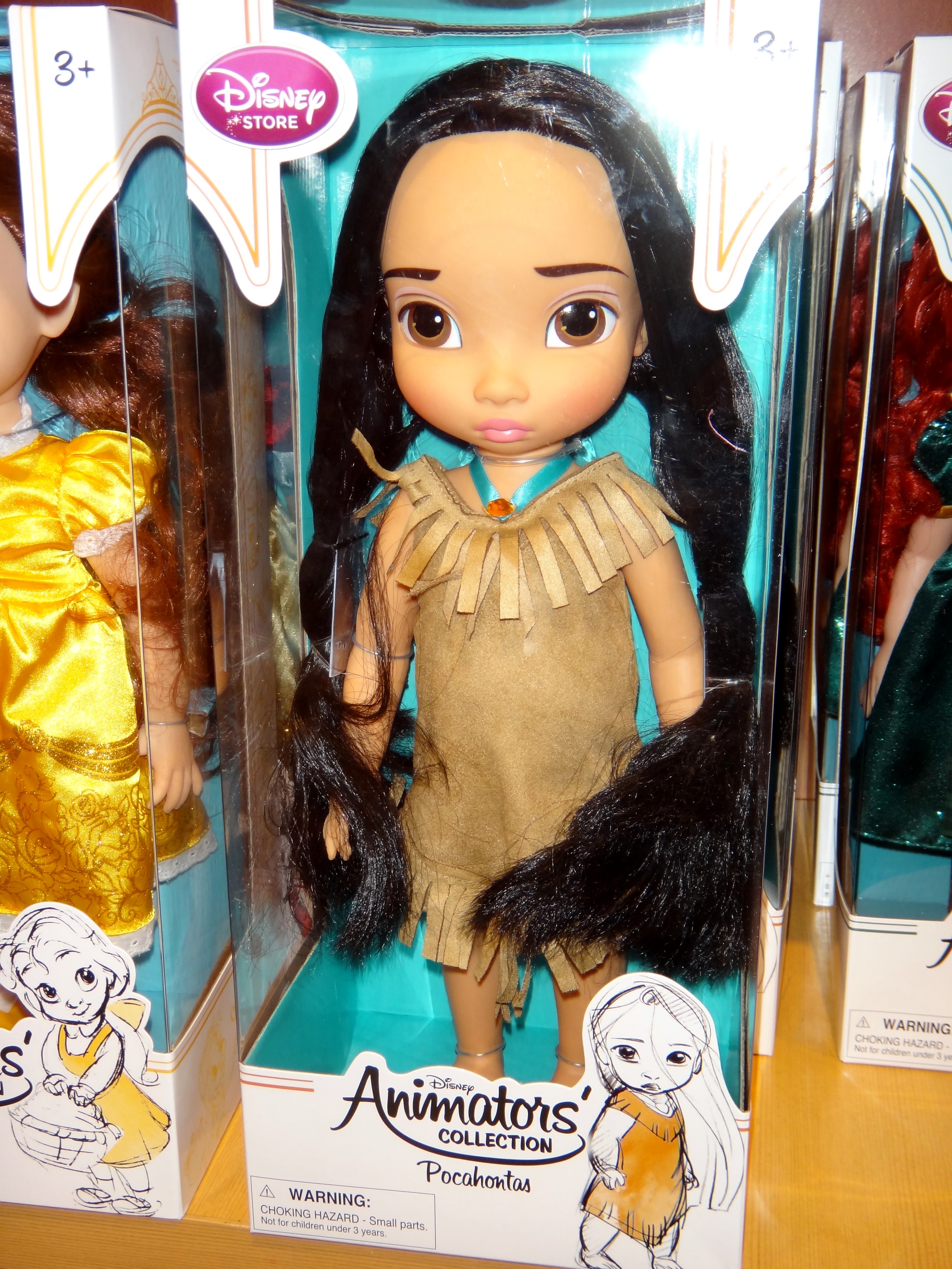All sizes | Disney Animators' Collection Pocahontas Doll - 16'' - US Disney  Store - In Store Display - 2013-09-07 | Flickr - Photo Sharing!