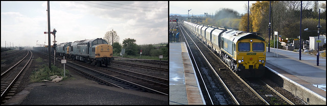 Goods Trains at Barnetby......27 years Apart