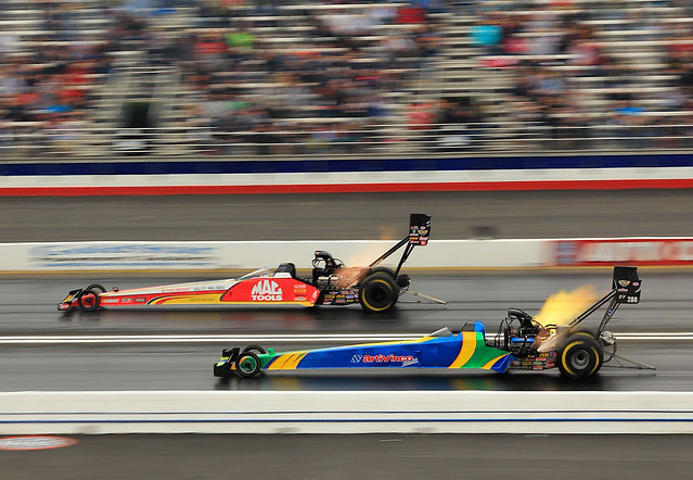 Top Fuel at the NHRA Winternationals in Pomona 2014