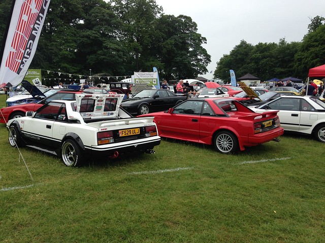 Tatton park classic and performance car show 04/06/16 MK1 MR2 stand