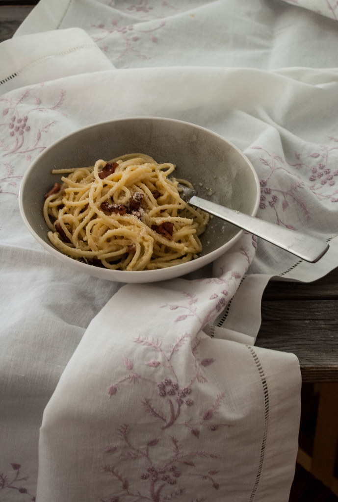 Salsa carbonara: la receta original italiana | SONY DSC | Paula Dopico |  Flickr