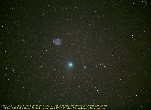 Comet C2013 X1 (PANSTARRS) 041-06-2016