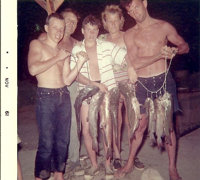 FISHING IN LAKE CIBOLA COLORADO RIVER 1959