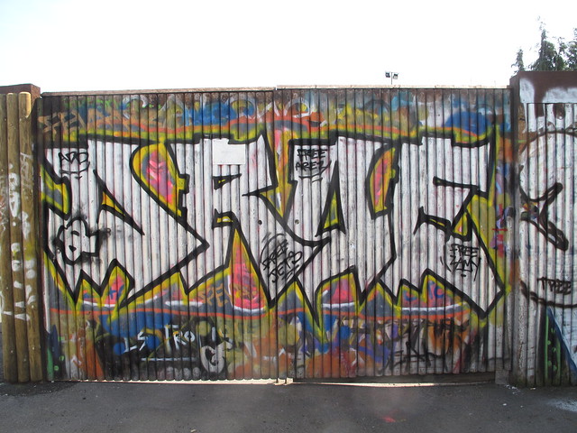 graffiti, Markfield Park