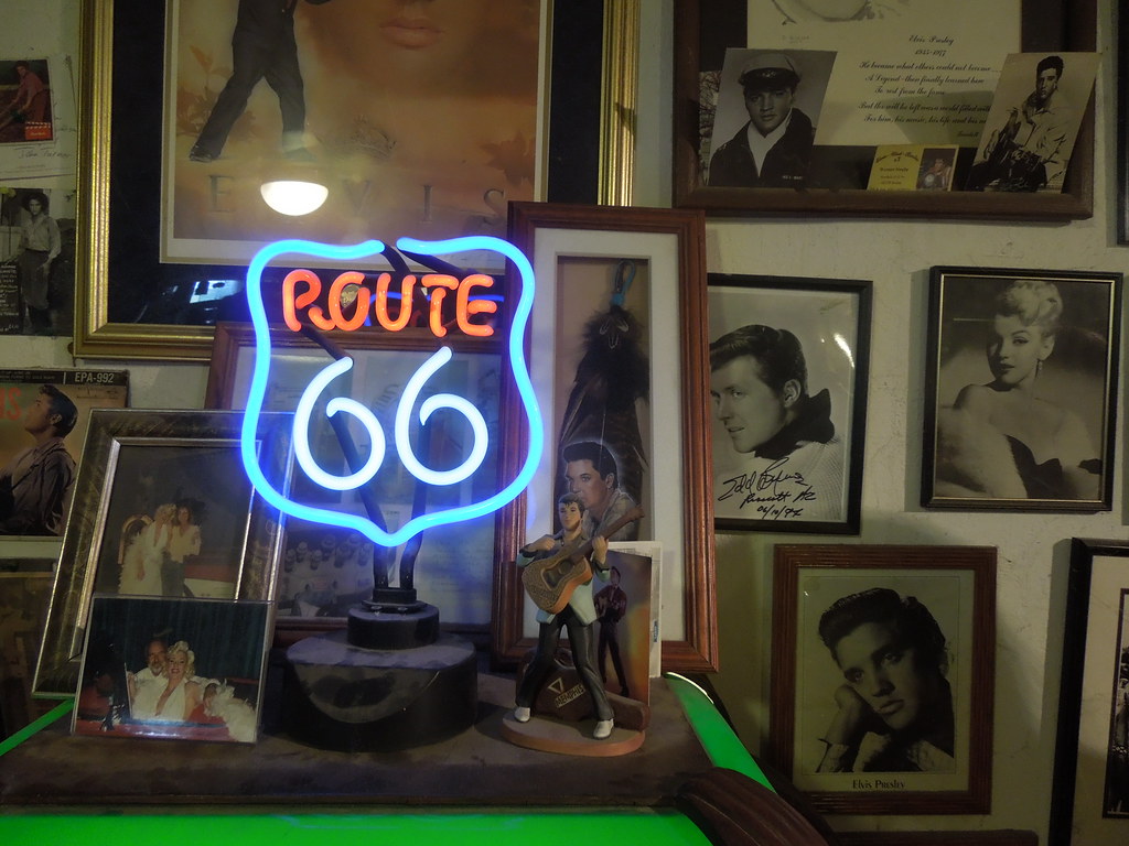 Route 66 memorabilia