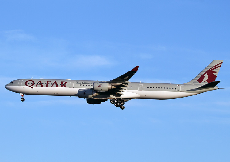 A7-AGB Airbus A340-642 Qatar Airways