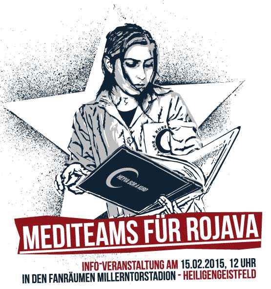 Mediteams für Rojava