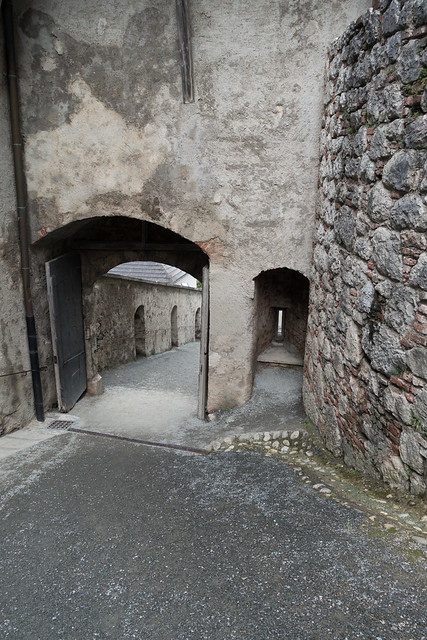 Castle driveway