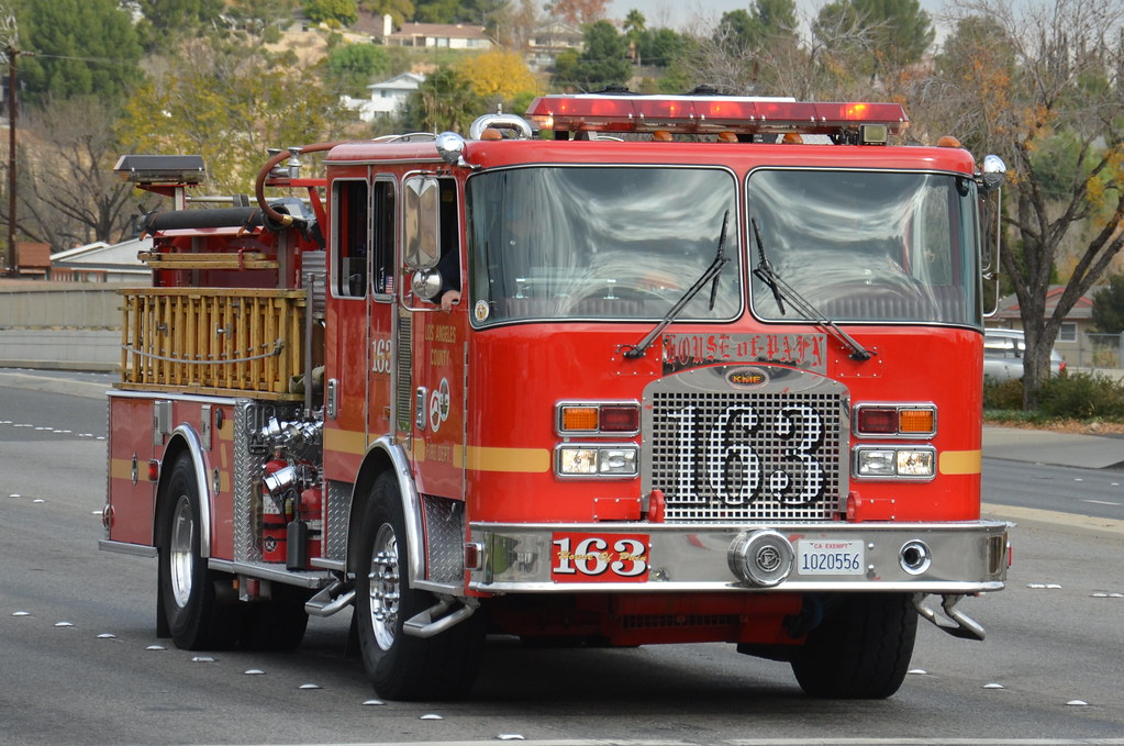 LOS ANGELES COUNTY FIRE DEPARTMENT (LACoFD) ENGINE 163 | Flickr