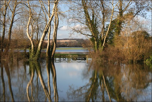 Floods at Cookham Moor 