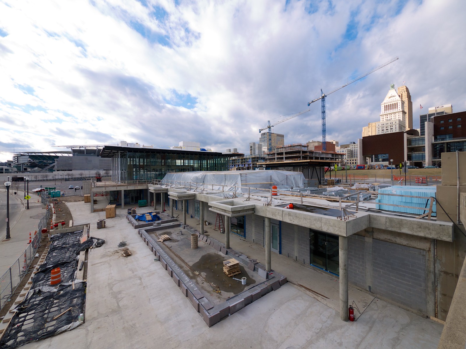 Smale Riverfront Park Construction